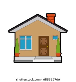 modern house icon