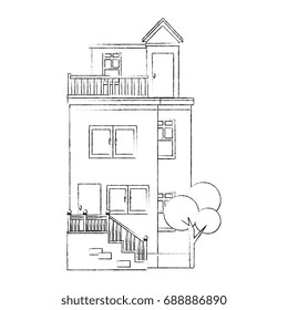 modern house icon