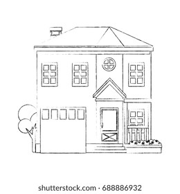 modern house icon