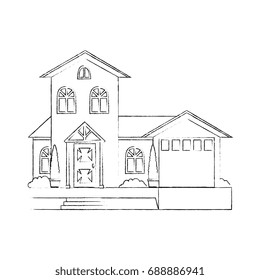modern house icon