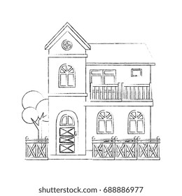 modern house icon