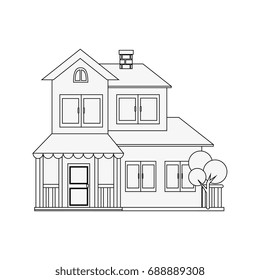 modern house icon