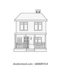 modern house icon