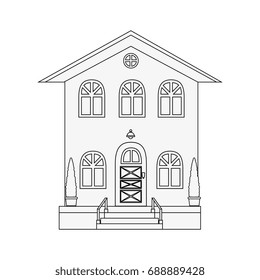 modern house icon