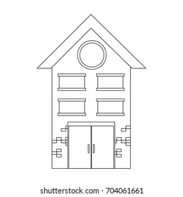 modern house icon 
