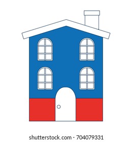 modern house icon 