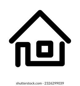 Modern house icon. Housing. Vector.