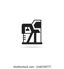 modern house icon vector illustration