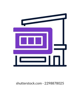 icono de casa moderna para tu diseño de sitio web, logotipo, aplicación, interfaz de usuario.