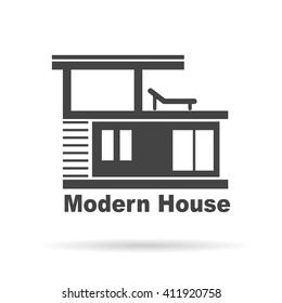 Modern House logo  design