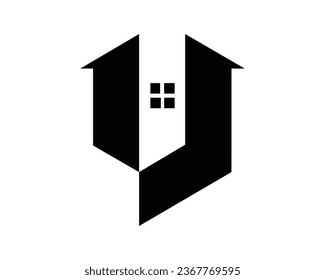 Plantilla de diseño de logotipo de casa moderna