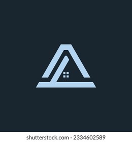 Modern house logo design vector with creative concept