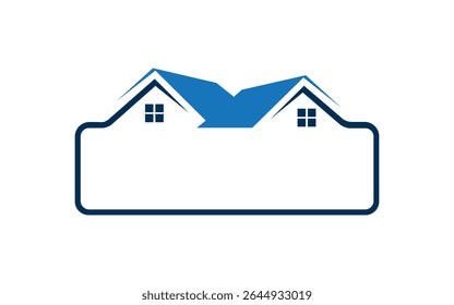 Logotipo da casa moderna, logotipos da marca do imóvel, vetor do símbolo do ícone do negócio do edifício da casa
