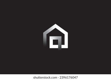 Modern house logo vector template