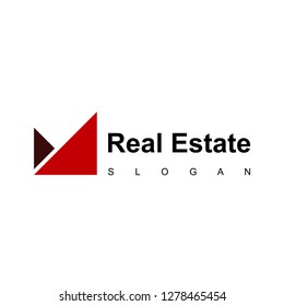 Modern House Of Real Estate Logo Design Inspiration