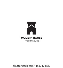 modern house or real estate logo template creative