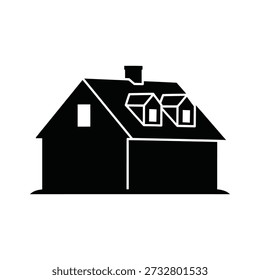 Modern house with recycling bins vector illustration flat design scalable graphic
