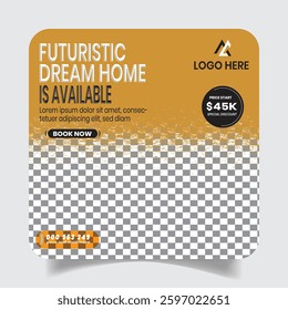 Modern House Sale Ads Post Template