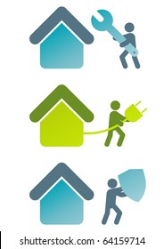 modern house sign collection