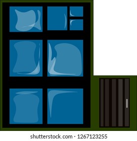 modern house vector