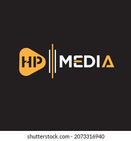 Modern HP media logo desing for your company 