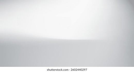 Modern hrome gradient surface with light silver foil background with metal mirror texture simple art