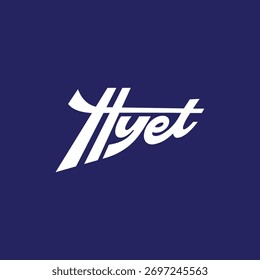 Modern Hyet logo design project