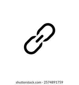 Modern Hyperlink Icon for Websites