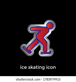 
Icono de icono moderno Icono de patinaje sobre hielo 3D