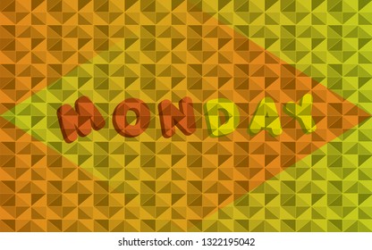 modern icon 7 days of the week illustration