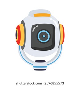 Modern icon of bot technology creatively designed in 3d style