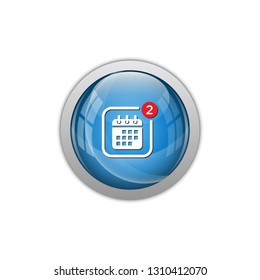 Modern Icon Calendar Button Applications