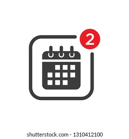 Modern Icon Calendar Button Applications