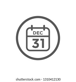 Modern Icon Calendar Button Applications