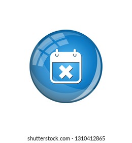Modern Icon Calendar Button Applications