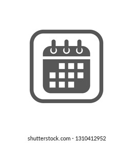Modern Icon Calendar Button Applications