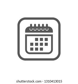Modern Icon Calendar Button Applications