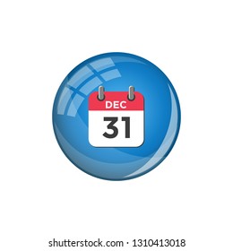 Modern Icon Calendar Button Applications