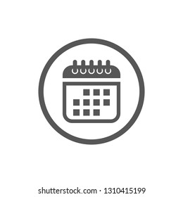 Modern Icon Calendar Button Applications