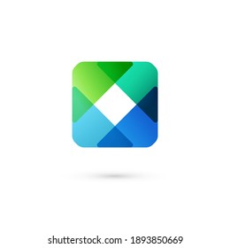 Modern icon design logo element. Best for identity and logotypes.