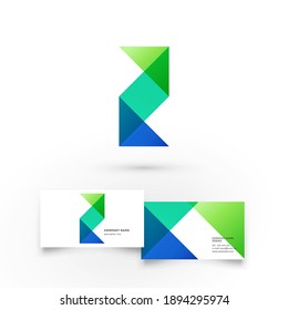Modern icon design logo element with business card template. Best for identity and logotypes