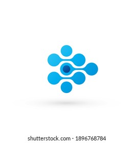 Elemento de logotipo de diseño de iconos moderno. Lo mejor para la identidad y los estereotipos.