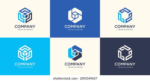 Modern icon design logo element with business card template. Best for identity and logotypes