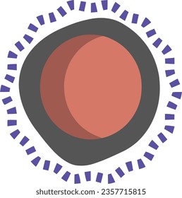 Elemento de logotipo de diseño de iconos moderno con plantilla de tarjeta de visita. Elemento de diseño. Diseño del logotipo creativo. Ilustración de vectores espirales. Logo de la ronda tecnológica. Líneas en forma circular. 