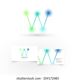 Modern icon design logo element with business card template. Best for identity and logotypes. Galaxy abstract symbol.