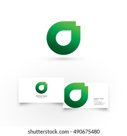 Modern icon design logo element with business card template. Best for identity and logotypes.