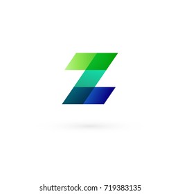Modern icon design logo element. Best for identity and logotypes. Z letter