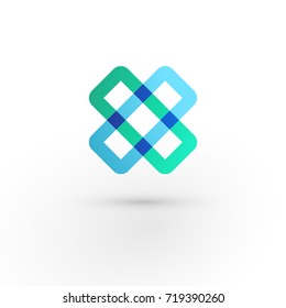 Modern icon design logo element. Best for identity and logotypes