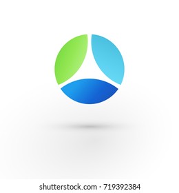 Modern icon design logo element. Best for identity and logotypes