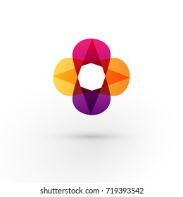 Modern icon design logo element. Best for identity and logotypes